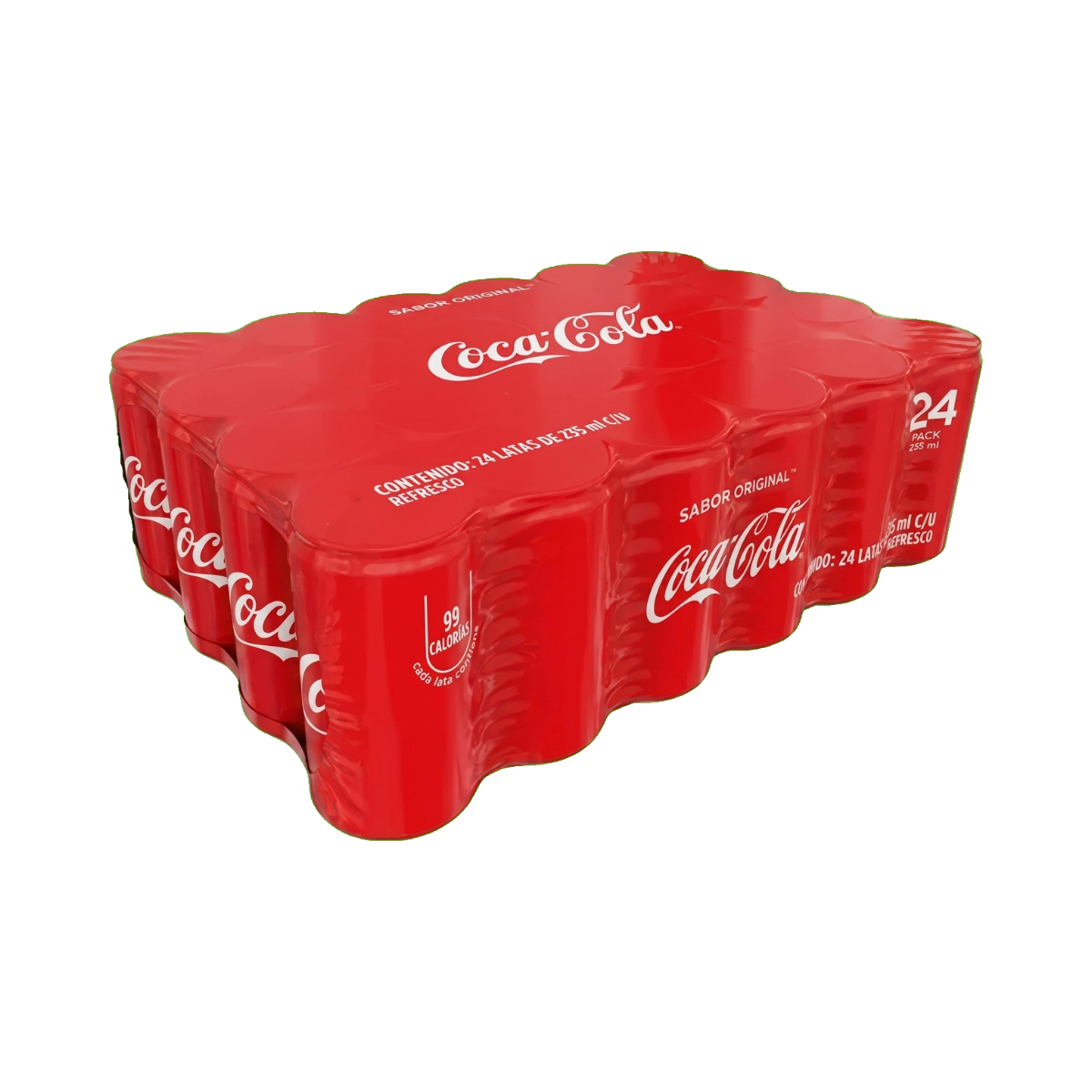 REFRESCO COCA-COLA REGULAR MINI LATA P/24 PZAS