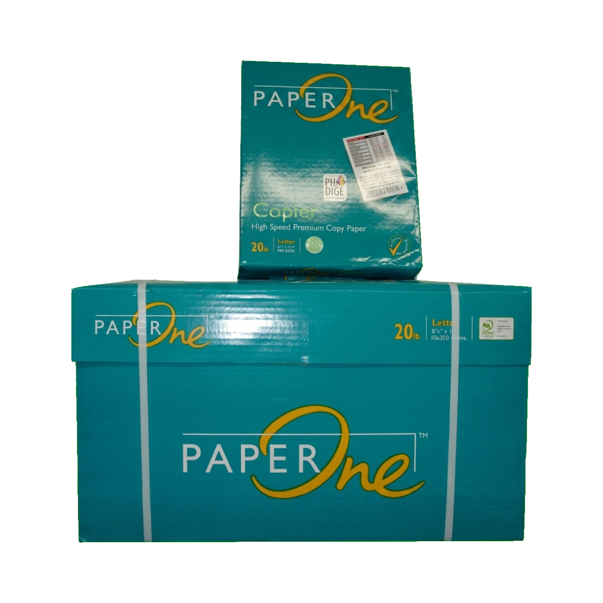 PAPEL BOND PAPERONE VERDE T/CARTA