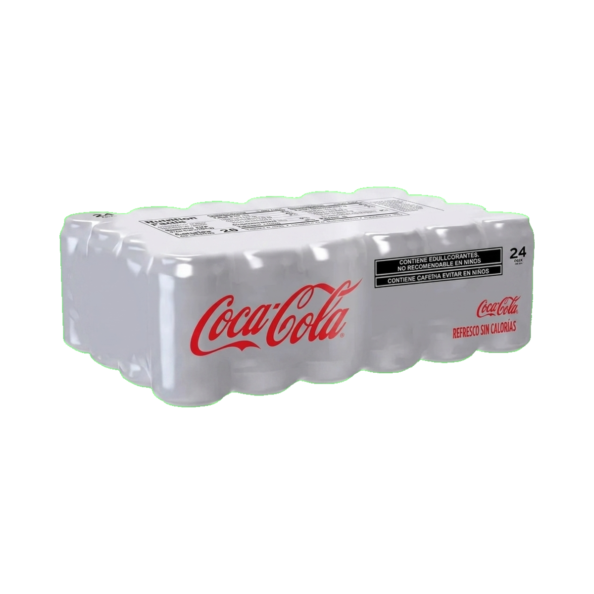 REFRESCO COCA-COLA LIGHT LATA DE 355 ML P/24 PZAS