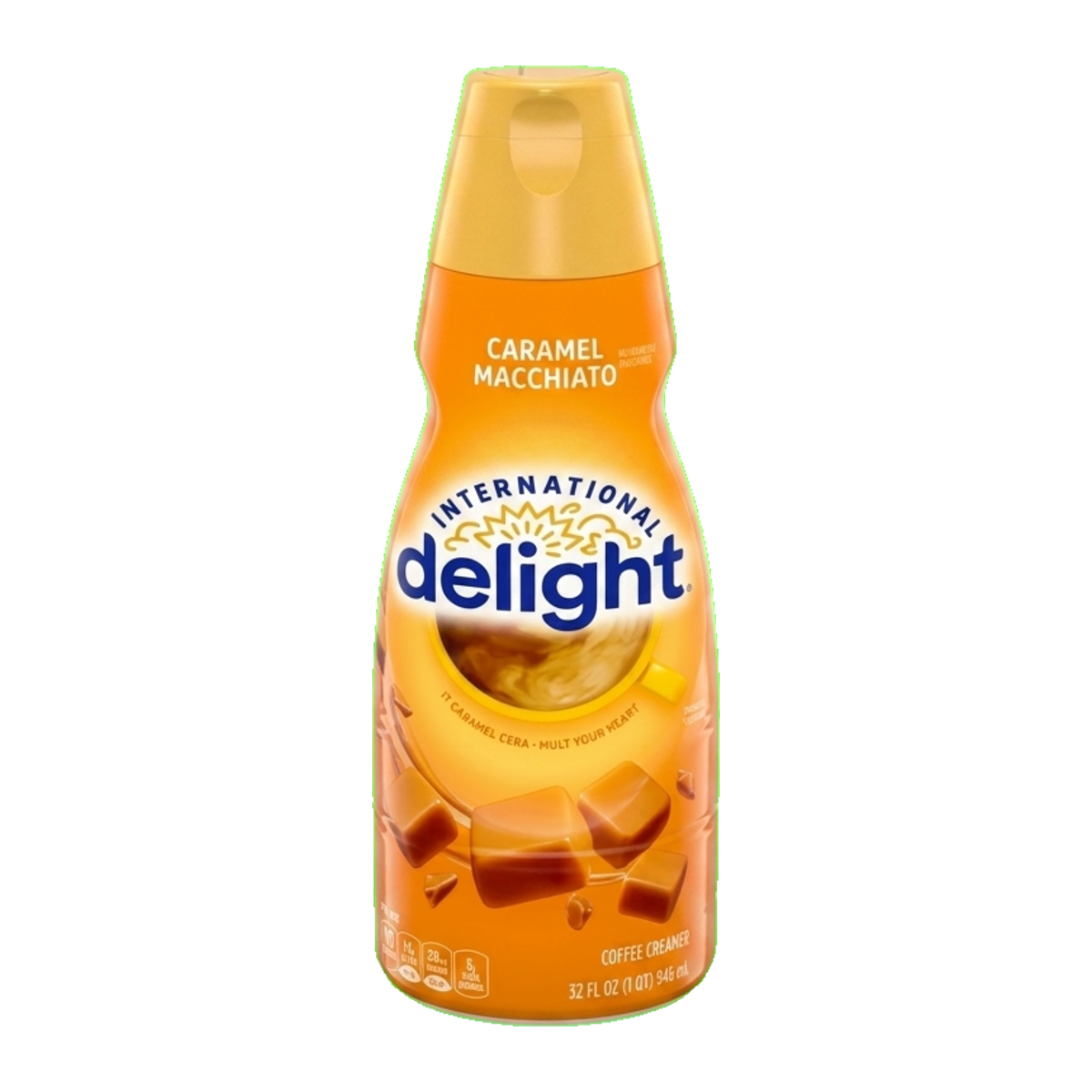 CREMA LIQUIDA P/CAFE CARAMELO MACCHIATO DELIGHT 946 MLS