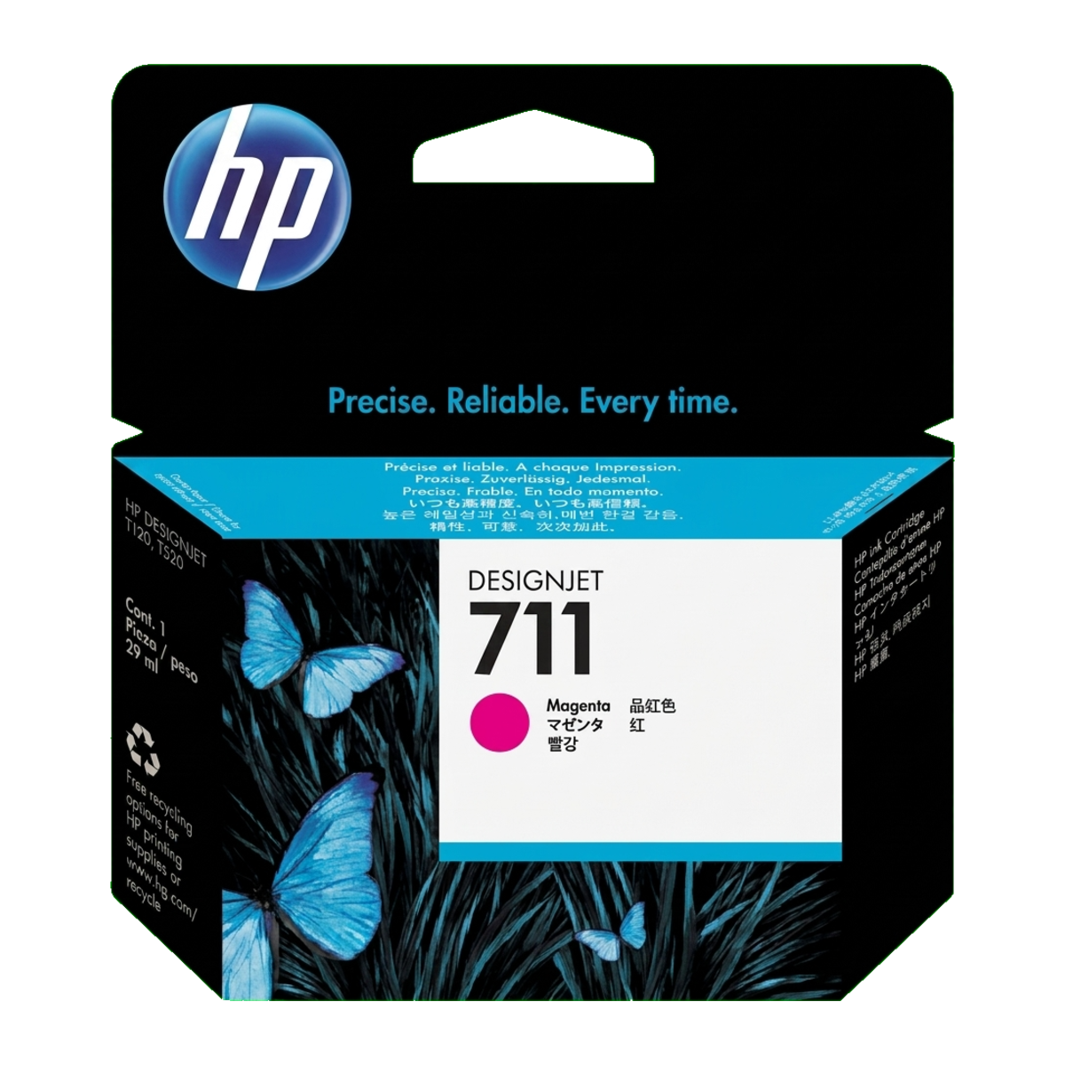 TINTA HP 711 MAGENTA 29ML